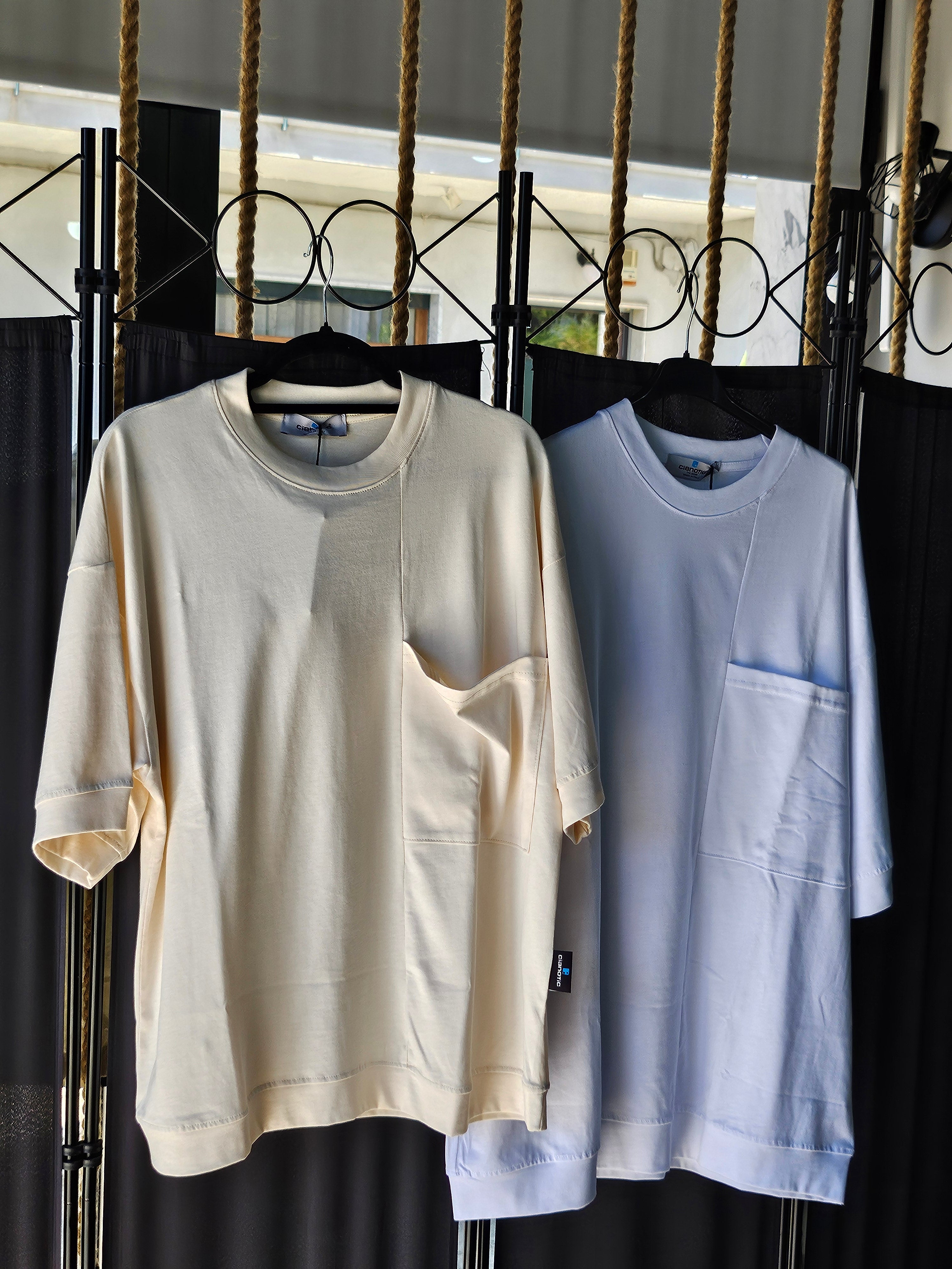 T-shirt over