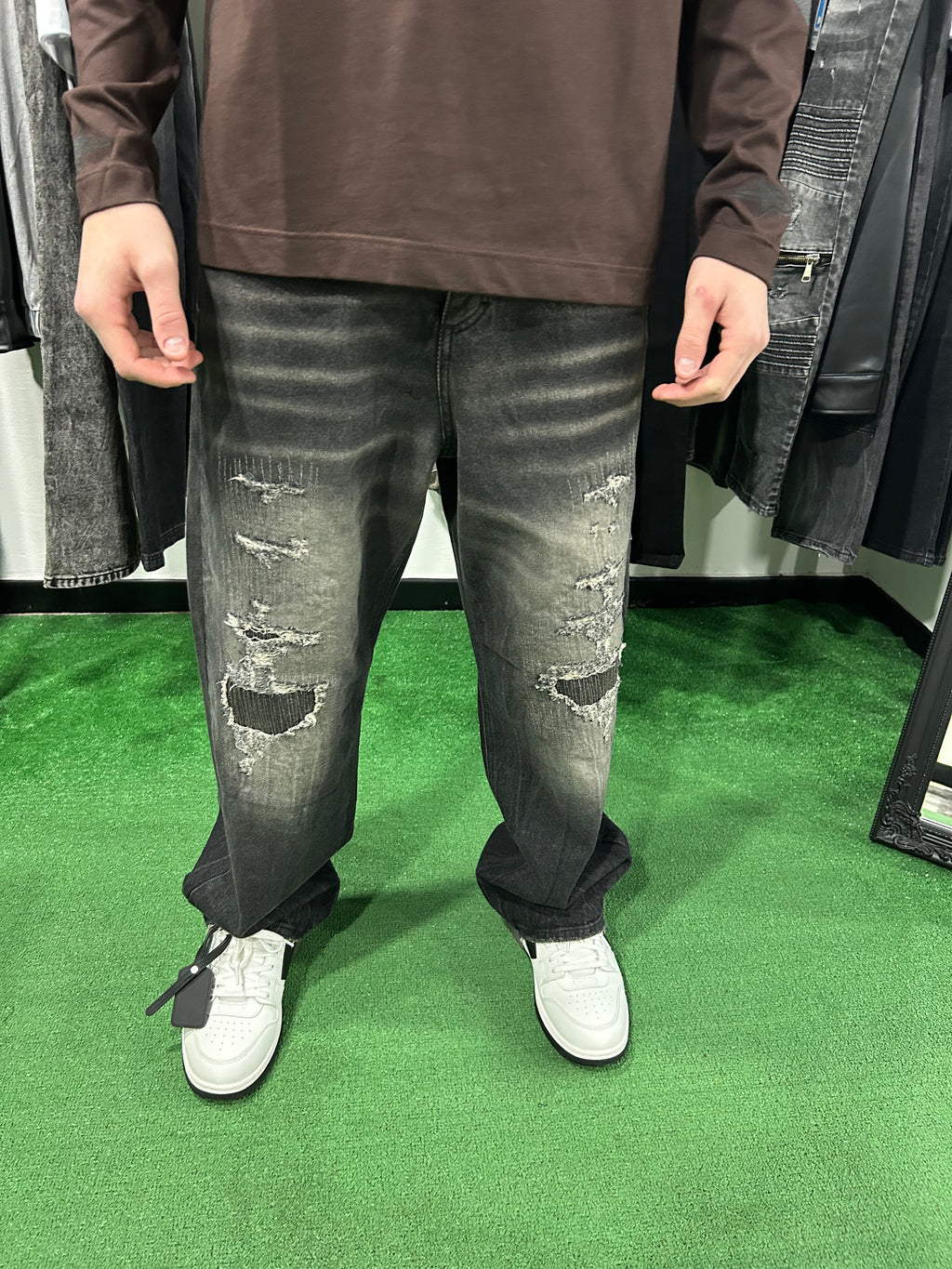 Jeans Repatch Cianotic