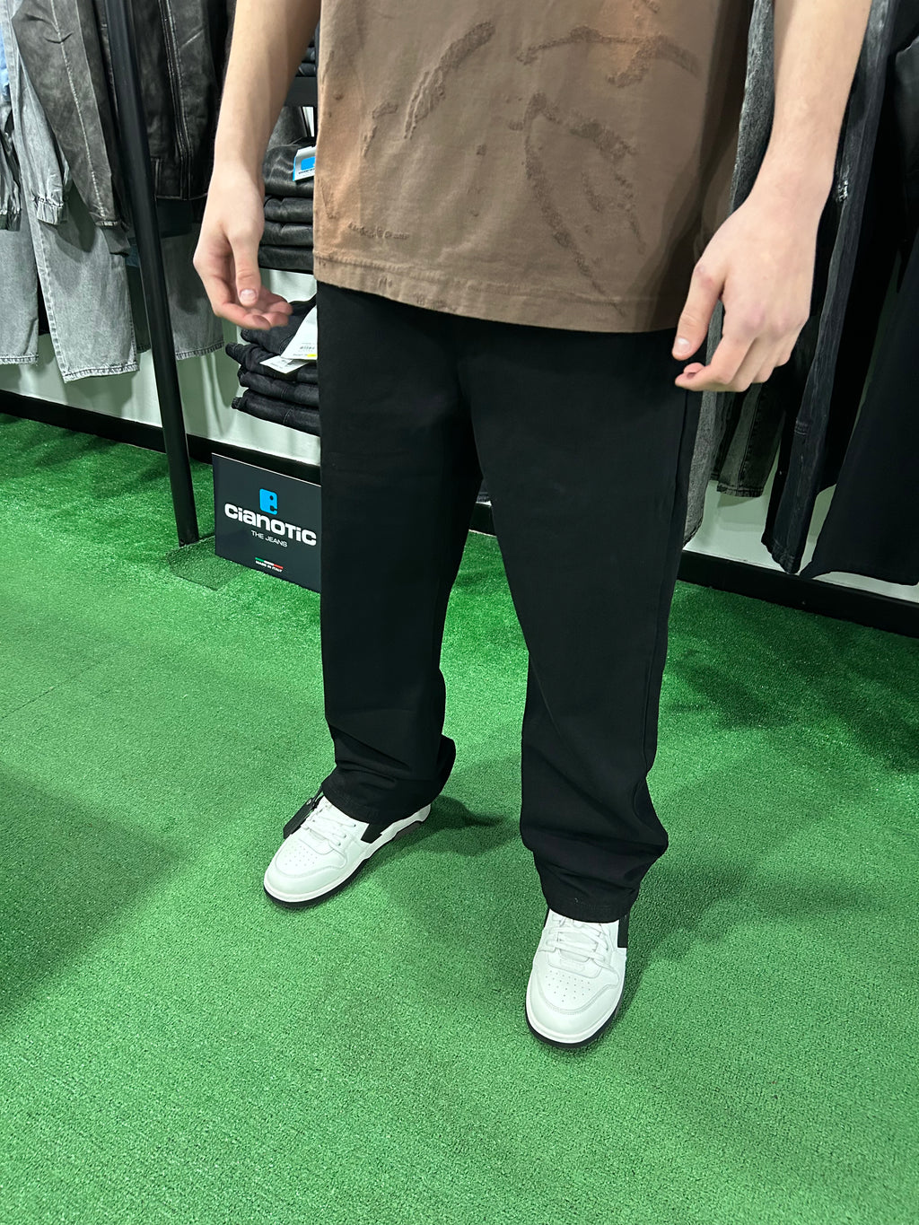 Jeans Nero Baggy Fit