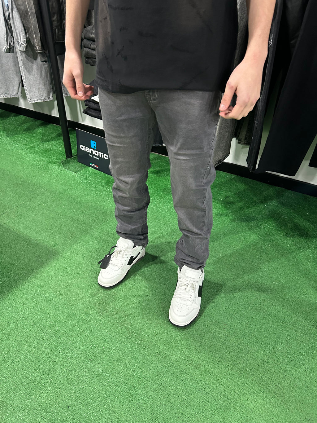 Jeans Grigio Stretch