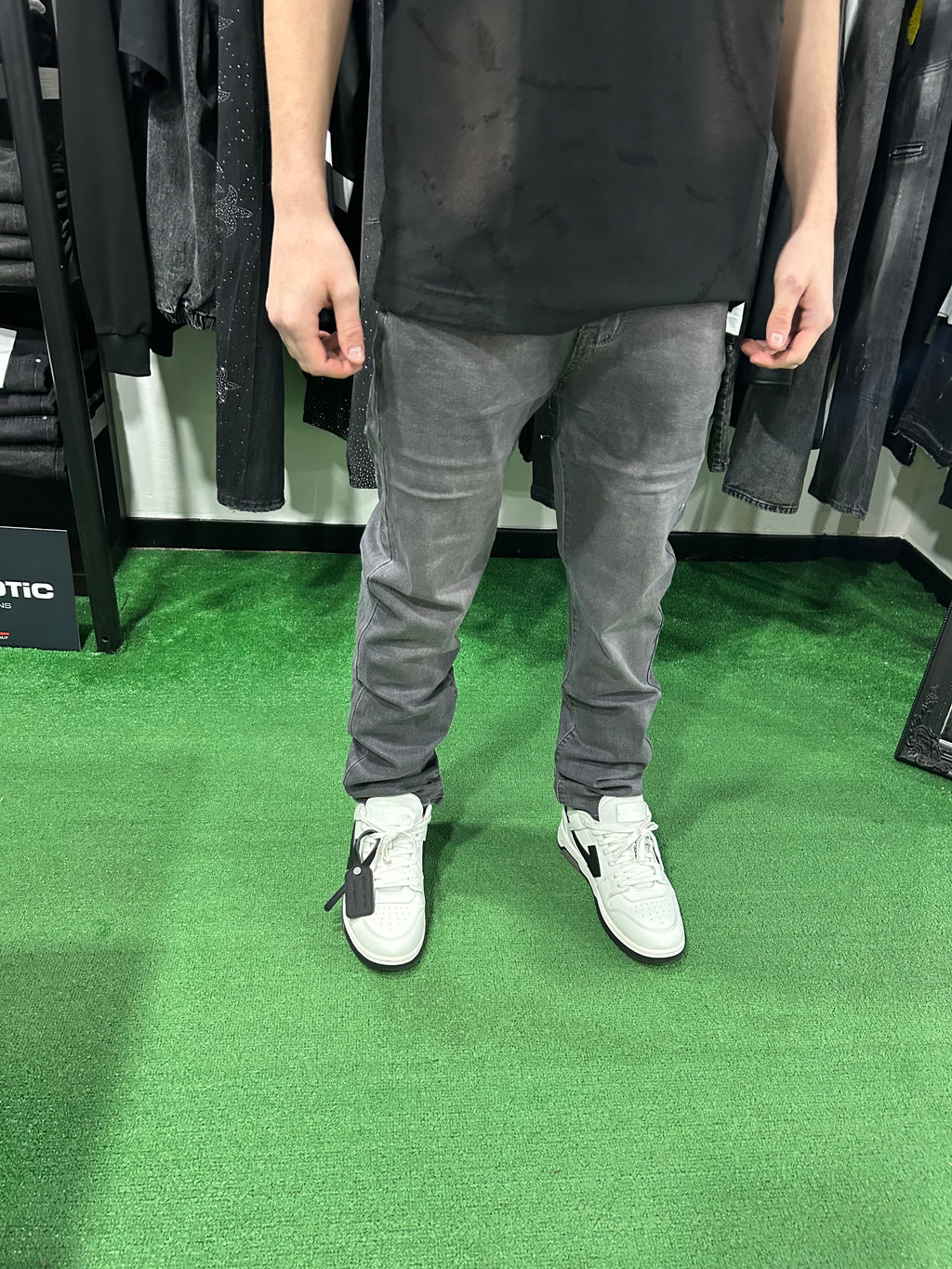 Jeans Grigio Stretch