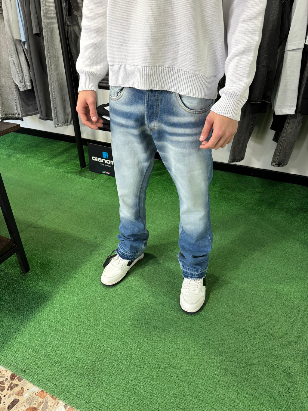Jeans Flare Blue Mod Zar*