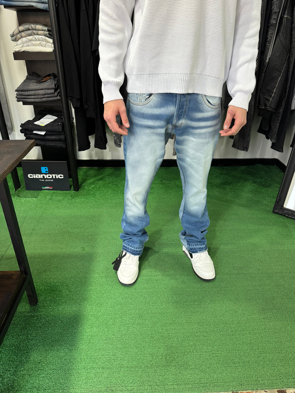 Jeans Flare Blue Mod Zar*