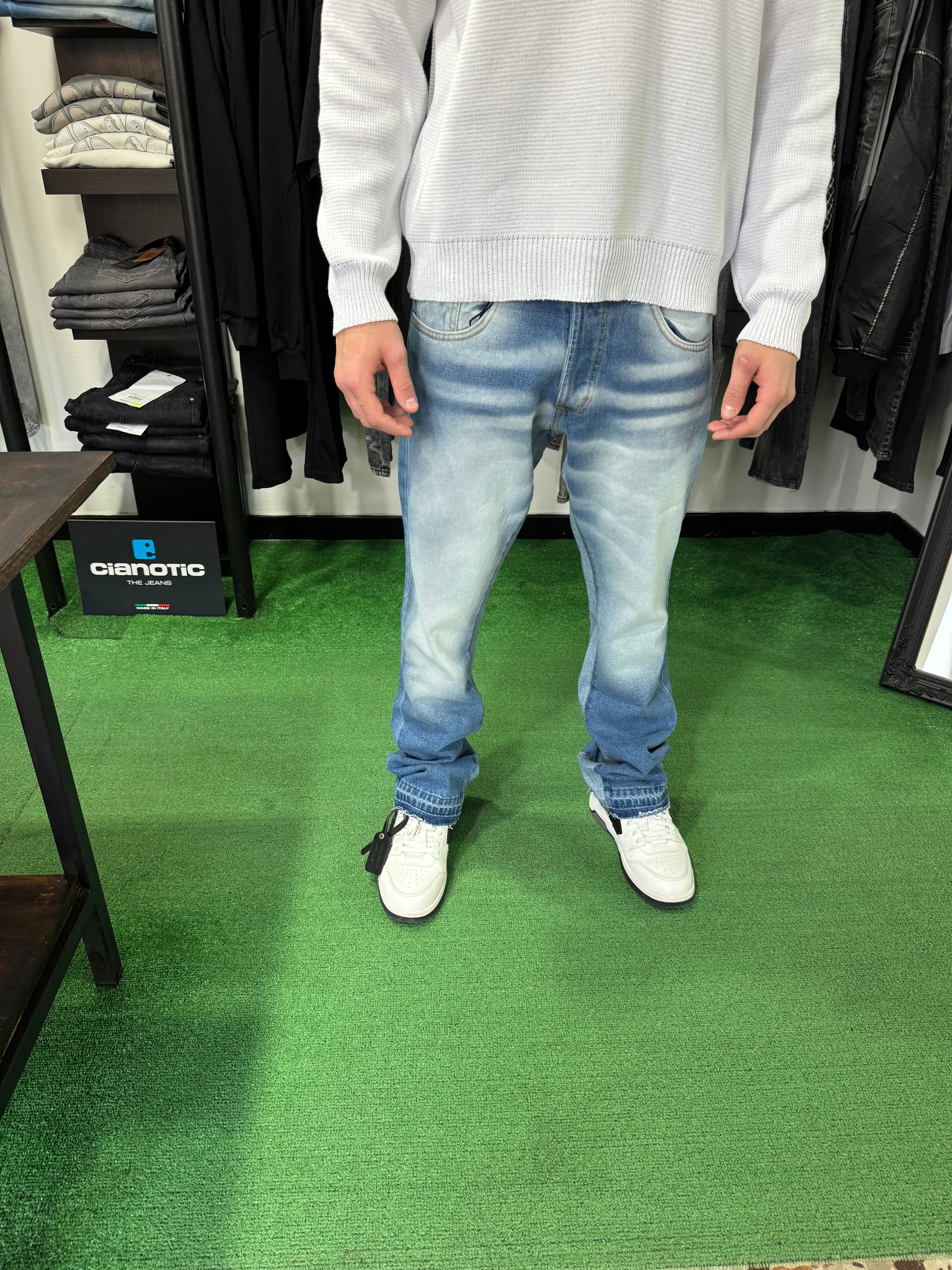 Jeans Flare Blue Mod Zar*