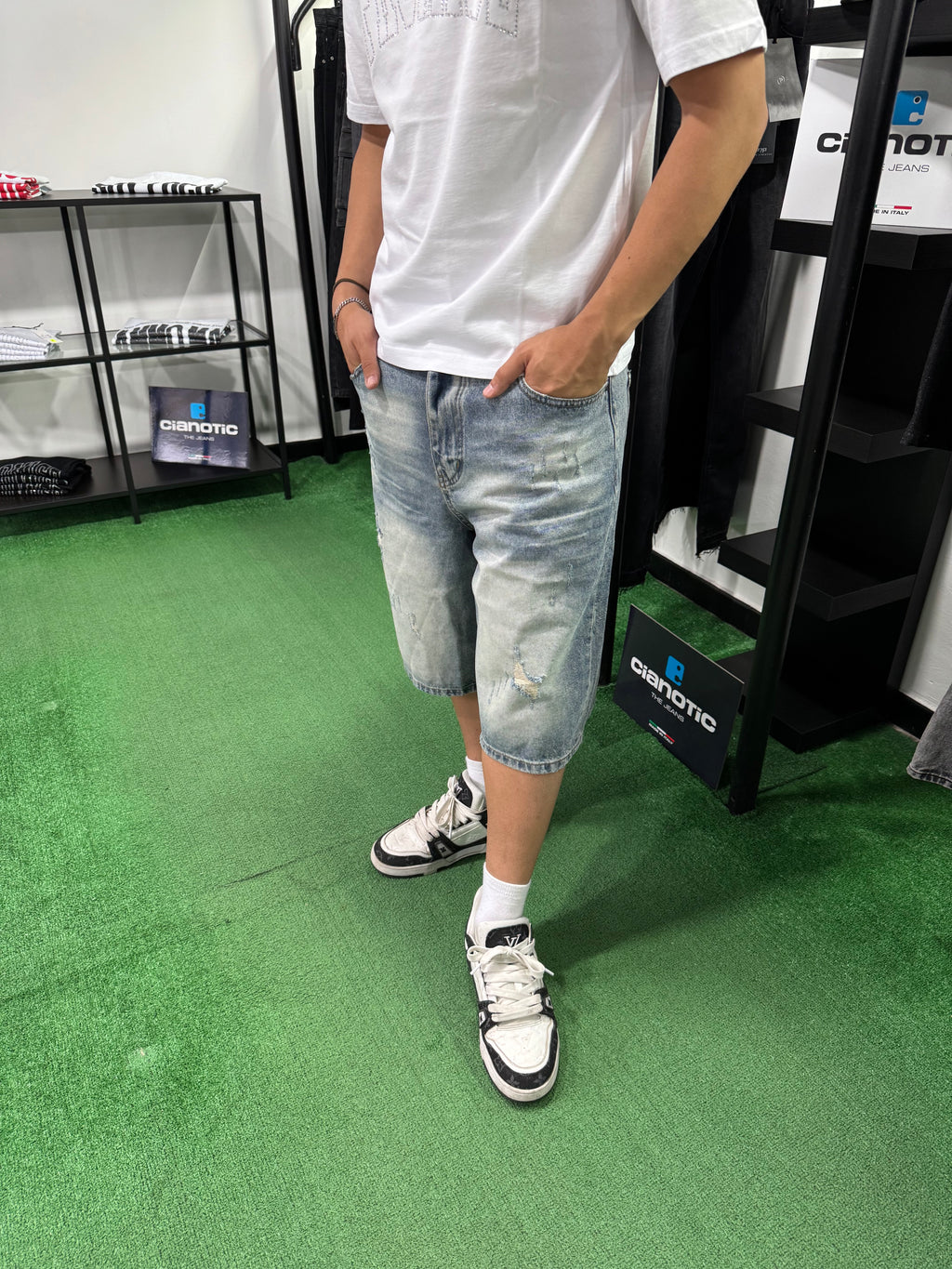 Shorts Ice Blu