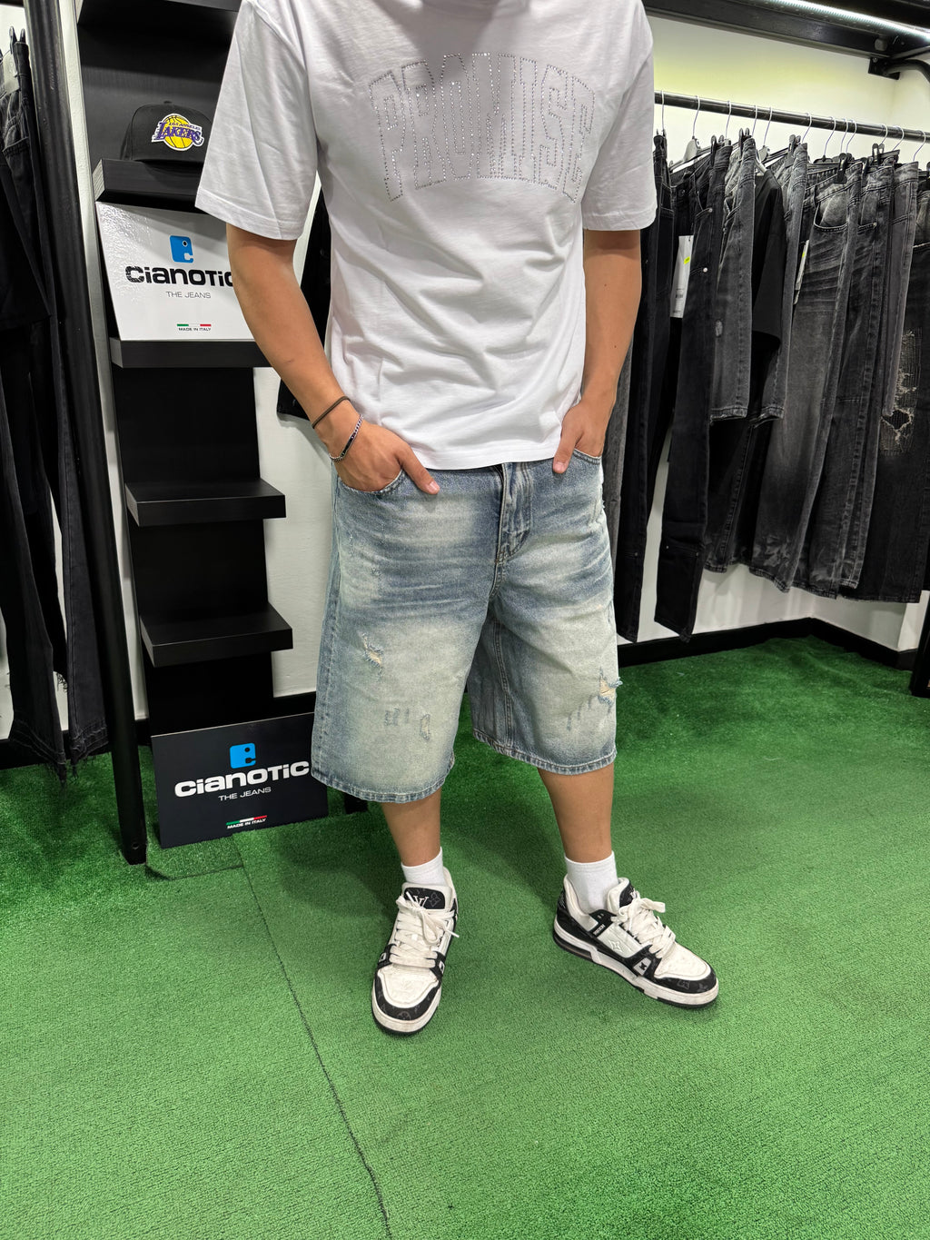 Shorts Ice Blu