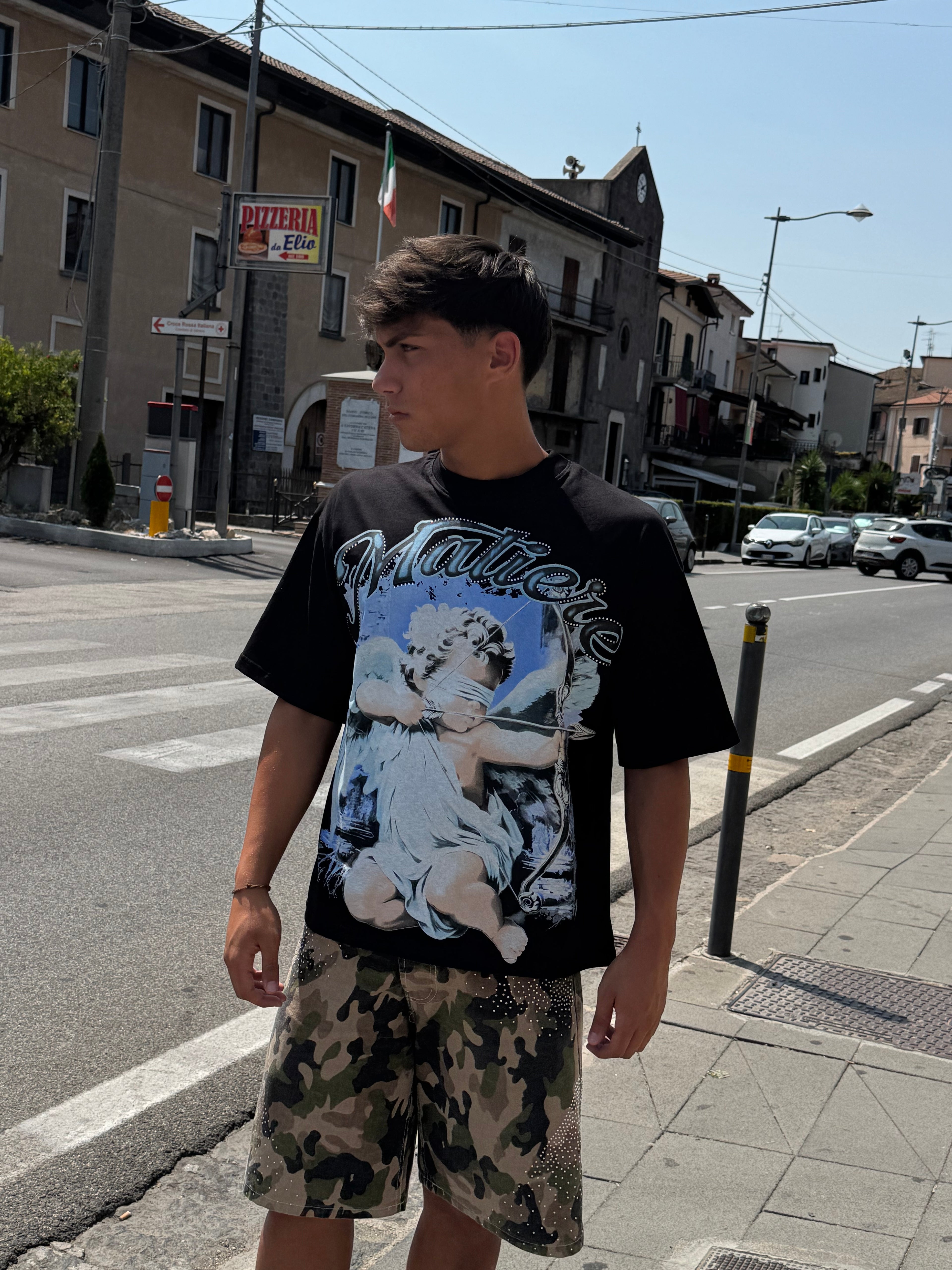 T-shirt Cupid Noir