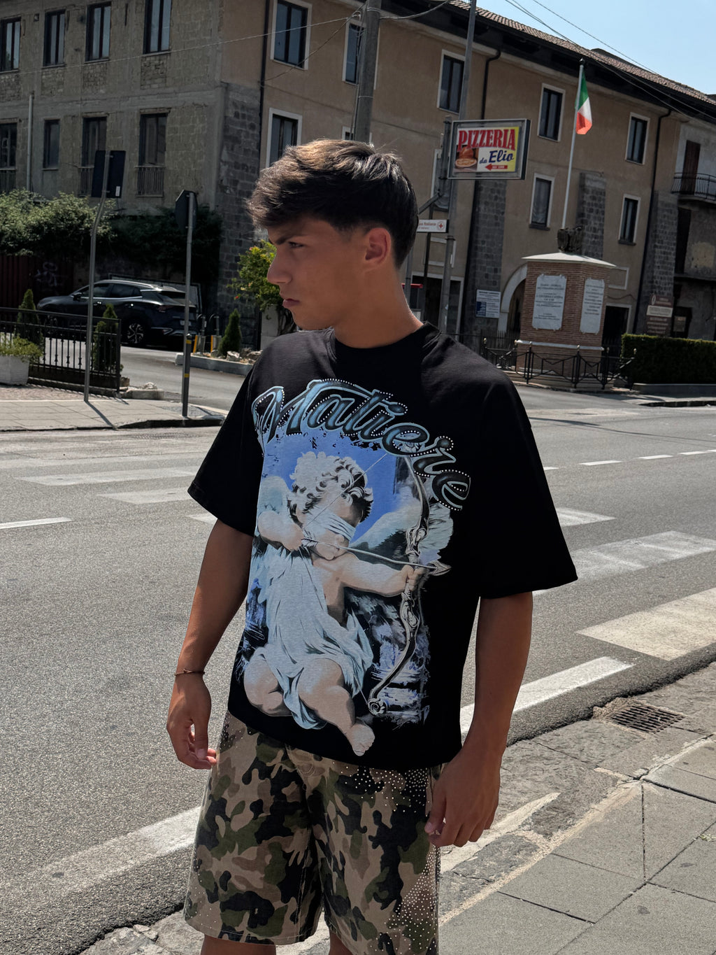 T-shirt Cupid Noir