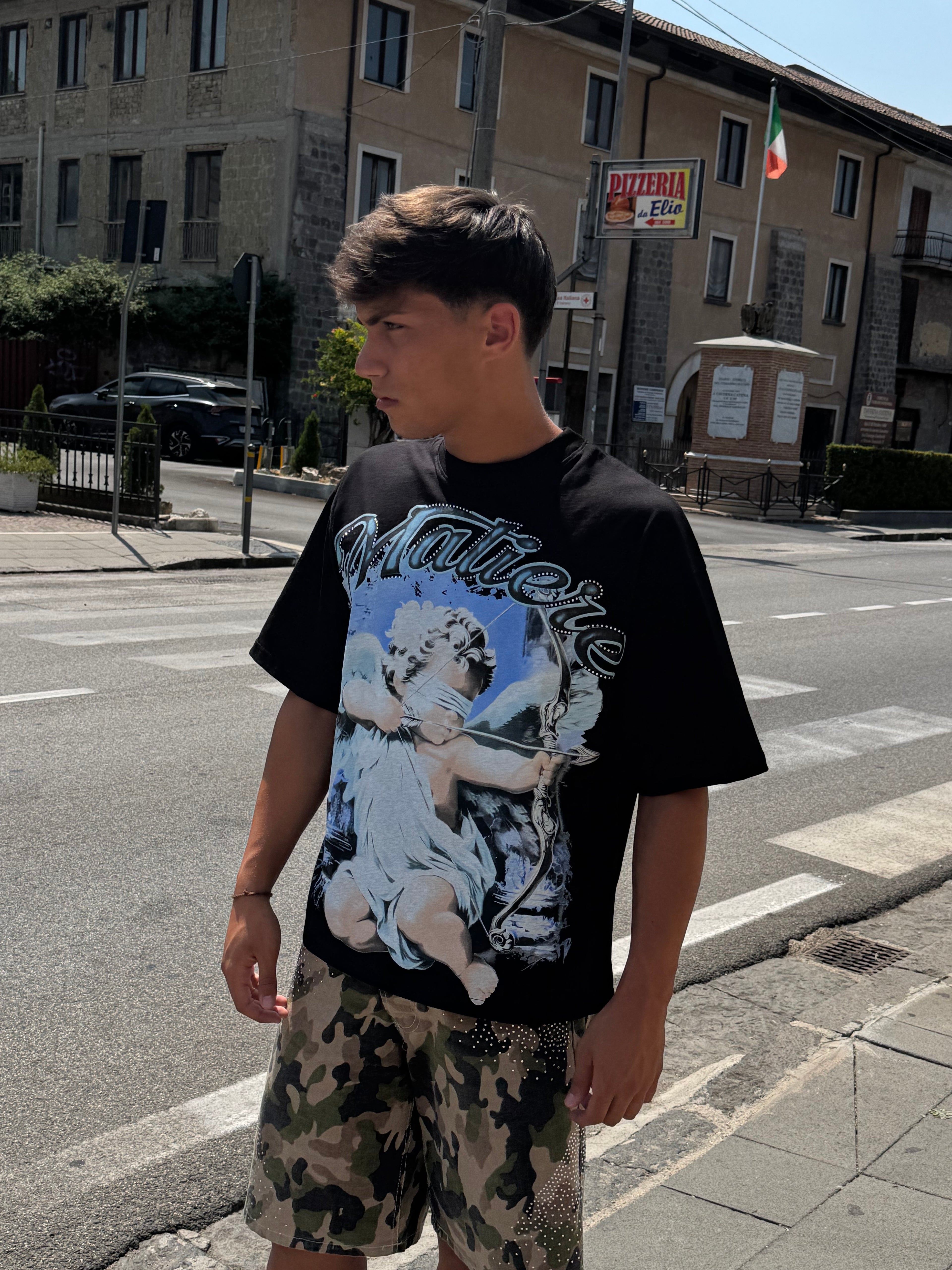 T-shirt Cupid Noir