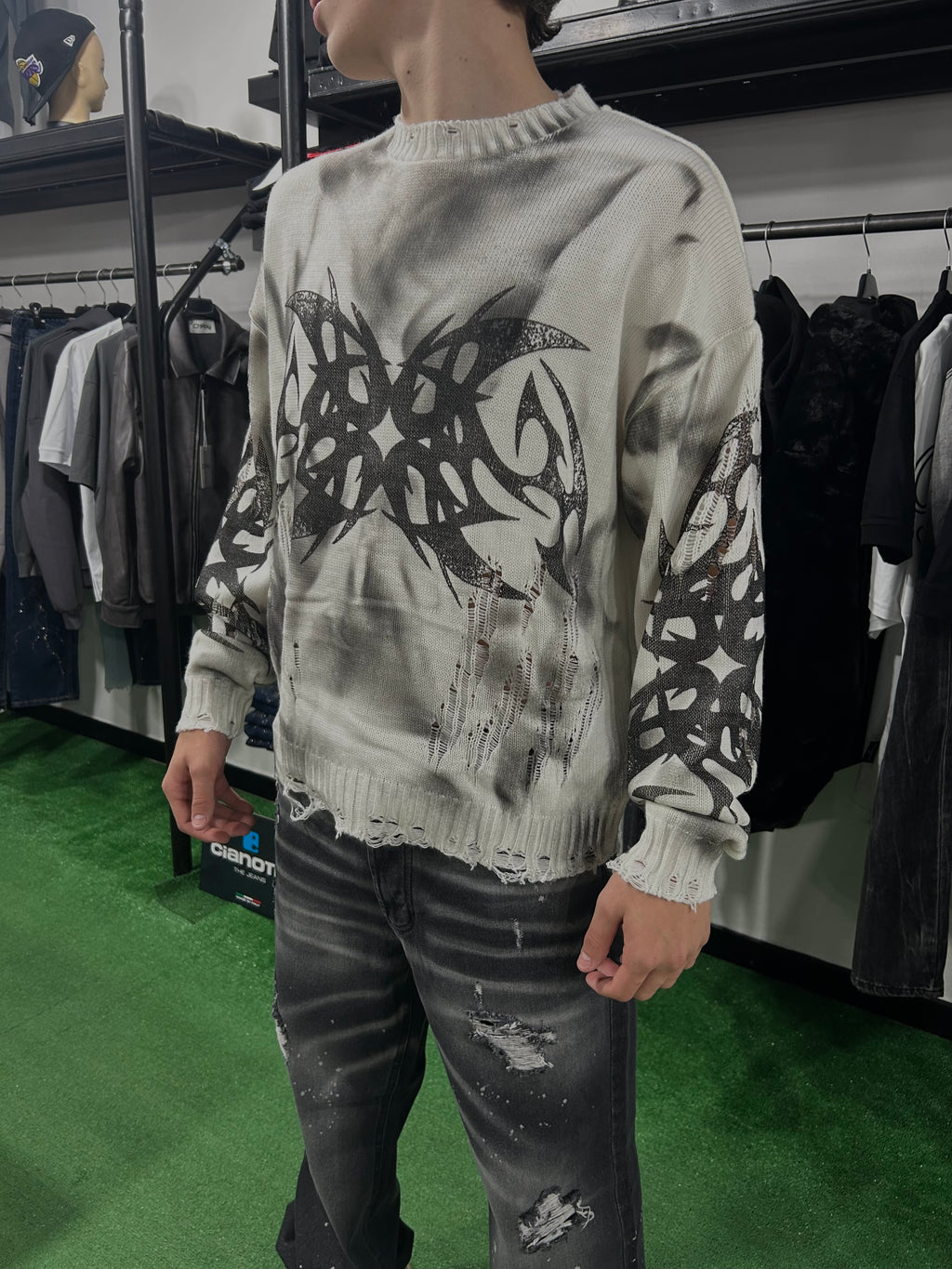 Maglione Savage Dye